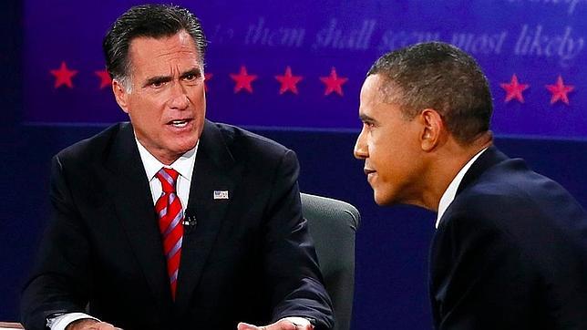 Romney coincide con el moderador en la corbata