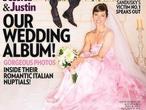 Jessica Biel, de rosa en su boda con Justin Timberlake