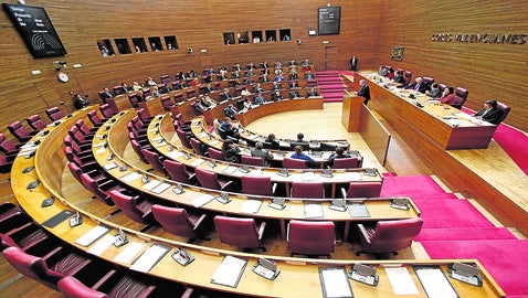 Las Cortes Valencianas pagarán su sueldo a los diputados que hagan huelga