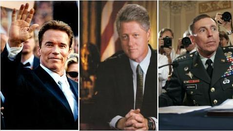 Las infidelidades más sonadas de los EE.UU