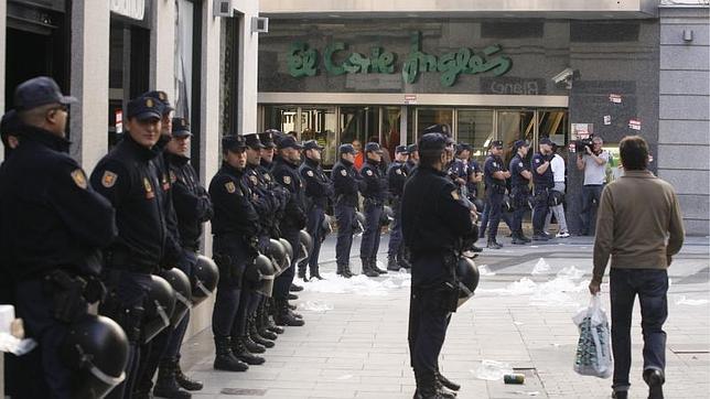 Huelga general 14-N: Interior despliega 1.300 agentes en Madrid