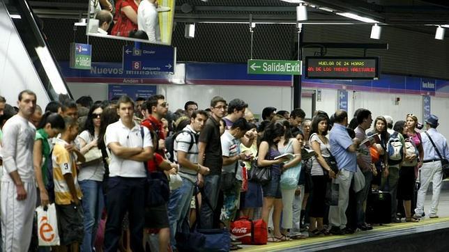 Huelga general 14-N: Servicios mínimos del 30% en Metro y EMT