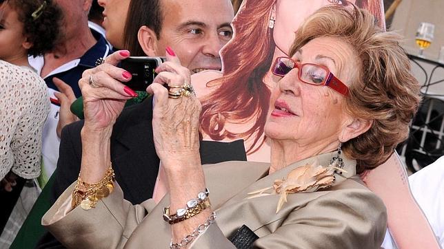 La última fotografía de María Teresa Silva