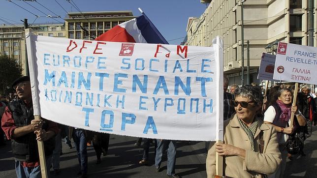 Optimismo en Atenas ante el Eurogrupo