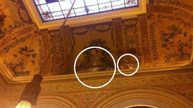 El Congreso, en obras contra las goteras