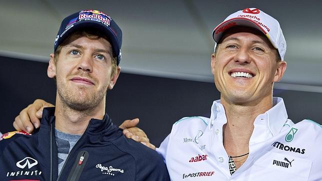 Schumacher: «Estoy orgulloso de Vettel»