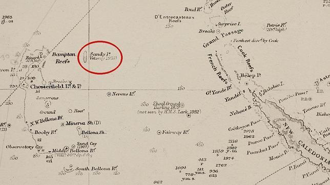 El origen de la isla fantasma del Pacífico Sur