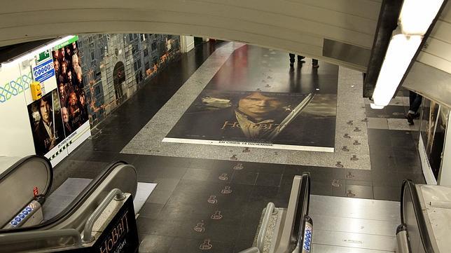 El «viaje inesperado» del Hobbit comienza en la estación de Metro de Gran Vía