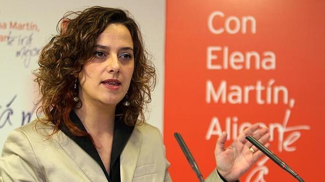 El PSOE deja sin sueldo a su exportavoz Elena Martín