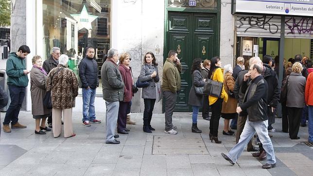 La venta de Lotería de Navidad caerá este año «pese a las aglomeraciones de última hora»