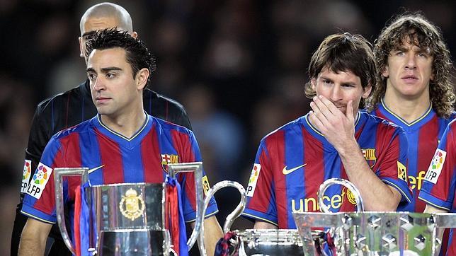 El Barça renueva a Messi, Xavi y Puyol