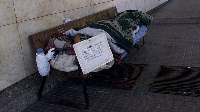 El paro, culpable del drama de la mitad de las personas sin hogar en España
