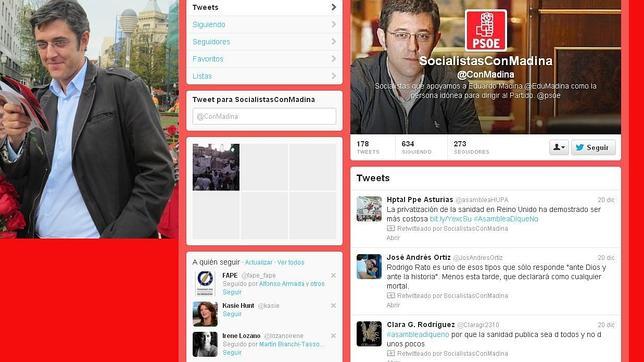 La candidatura de Madina para dirigir el PSOE ya tiene plataformas en Internet