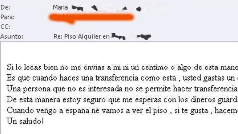Así intentaron estafar los ciberdelincuentes en 2012