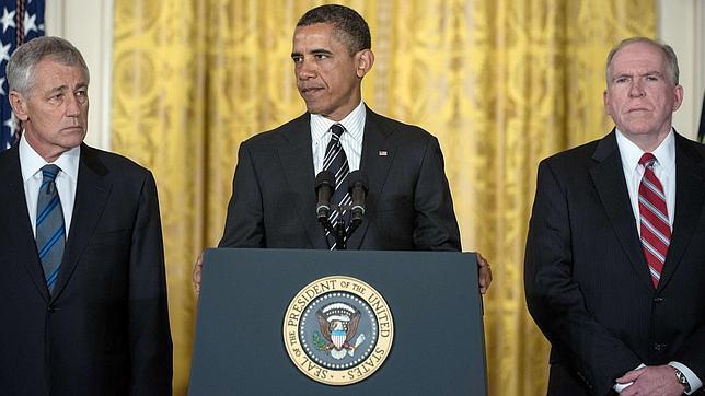 Obama propone como secretario de Defensa a Hagel, «un patriota estadounidense»