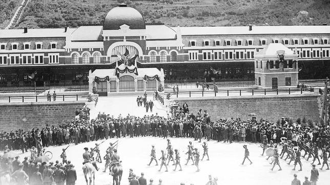 Aragón compra al Estado la estación que usó el ejército nazi en España
