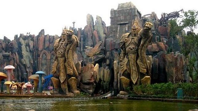 Así es el falso parque de atracciones chino de World of Warcraft