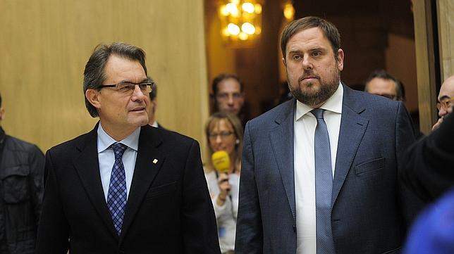 CiU y ERC piden una declaración de soberanía con el máximo consenso