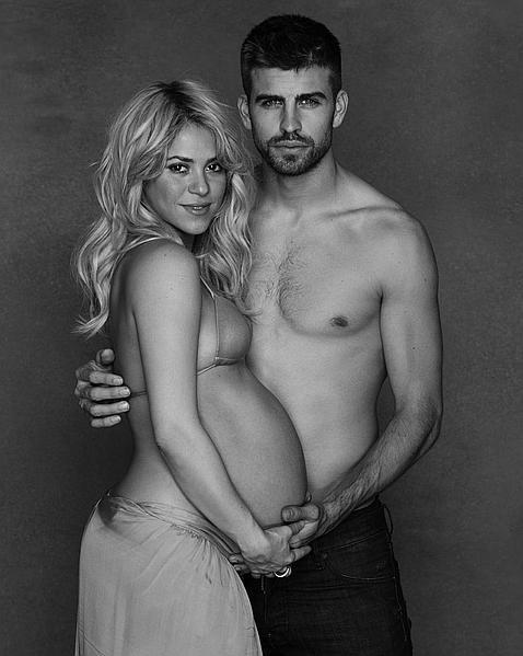 Shakira y Piqué comparten una foto y presentan su fiesta del bebé solidaria