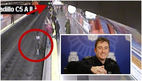 «Un maquinista me dijo que pararon porque me vieron correr por la vía»