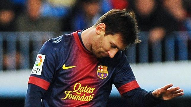 Messi, con molestias, no se entrena