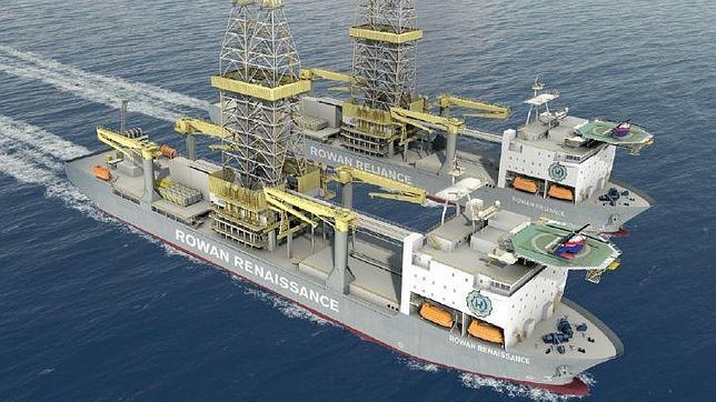 El barco para las prospecciones próximas a Canarias empleará hasta 210 trabajadores