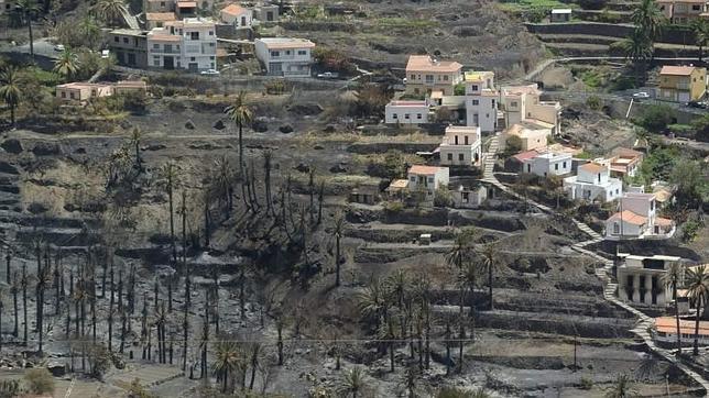 Las reclamaciones por el incendio de La Gomera siguen en espera