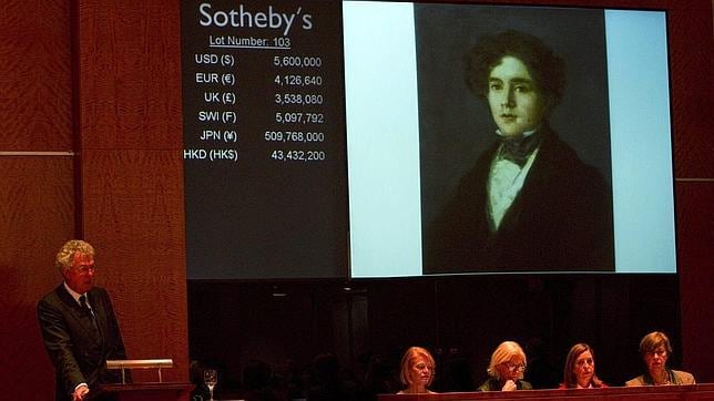 El último retrato que Goya hizo de su nieto Mariano se queda sin comprador