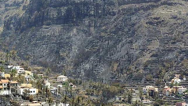 Ni ayudas ni indemnizaciones para los damnificados por el incendio de La Gomera