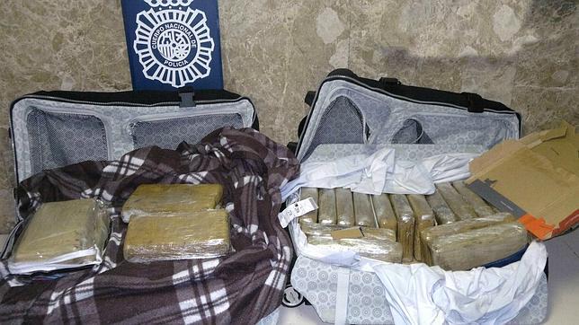 Cazado con más de 33 kilos de coca