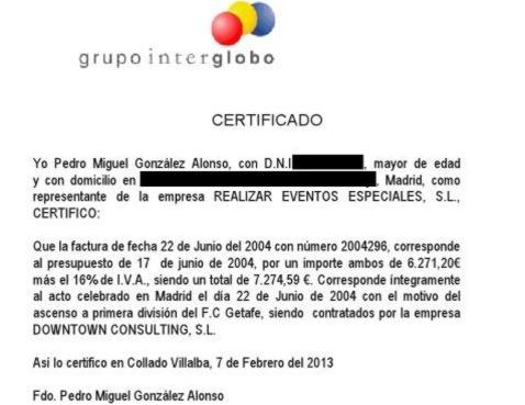 Interglobo ratifica que no contrató una fiesta familiar de Ana Mato por 7.000 euros