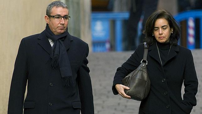 Diego Torres y su mujer comparecen para declarar ante el juez Castro