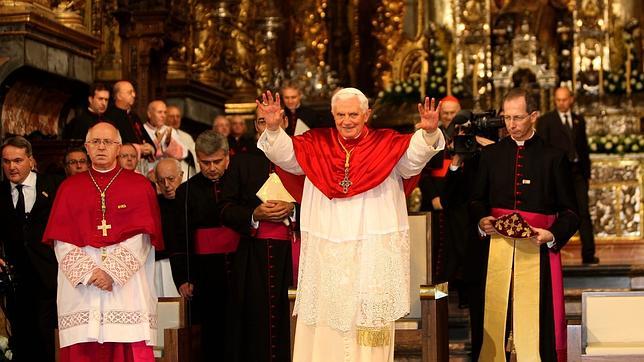 Santiago dará las gracias a Benedicto XVI este sábado en una eucaristía