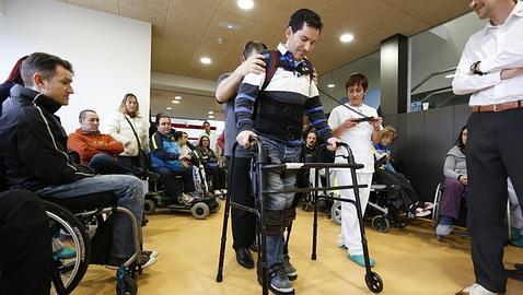 El «milagro» del exoesqueleto