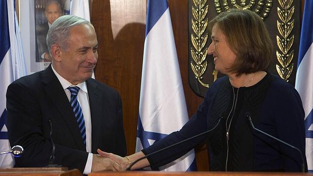 Netanyahu vira al centro con la entrada de Livni en su coalición para gobernar