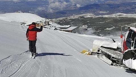 Riesgo de aludes en la sierra de Madrid