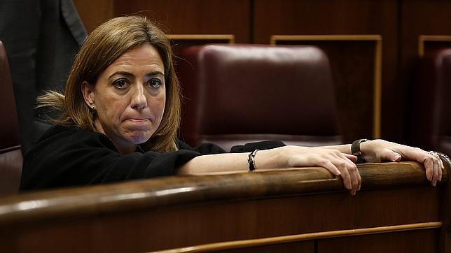 Chacón niega «rotundamente» que detrás de su abstención haya un deseo de liderar el PSOE