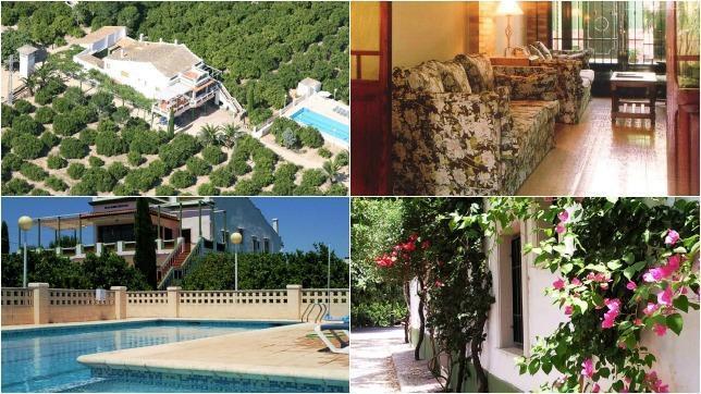 El entorno de Villa Milagro, y algunas de sus instalaciones