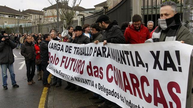 Los trabajadores de Navantia Ferrol y Fene anuncian nuevas protestas