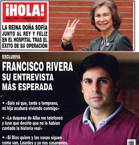 Fran Rivera: «Tarde o temprano mi hija acabará viviendo conmigo»