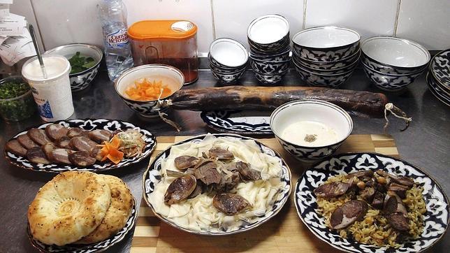 La carne de caballo, un manjar en Asia Central