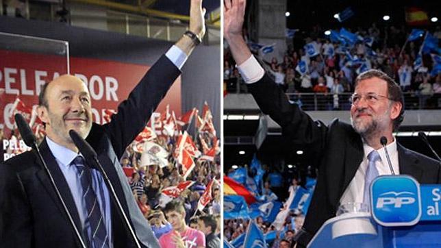 El PP gastó 13,8 millones en las elecciones generales de 2011 y el PSOE 12,7