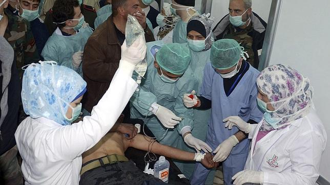 Gobierno y rebeldes sirios se acusan mutuamente de un ataque químico