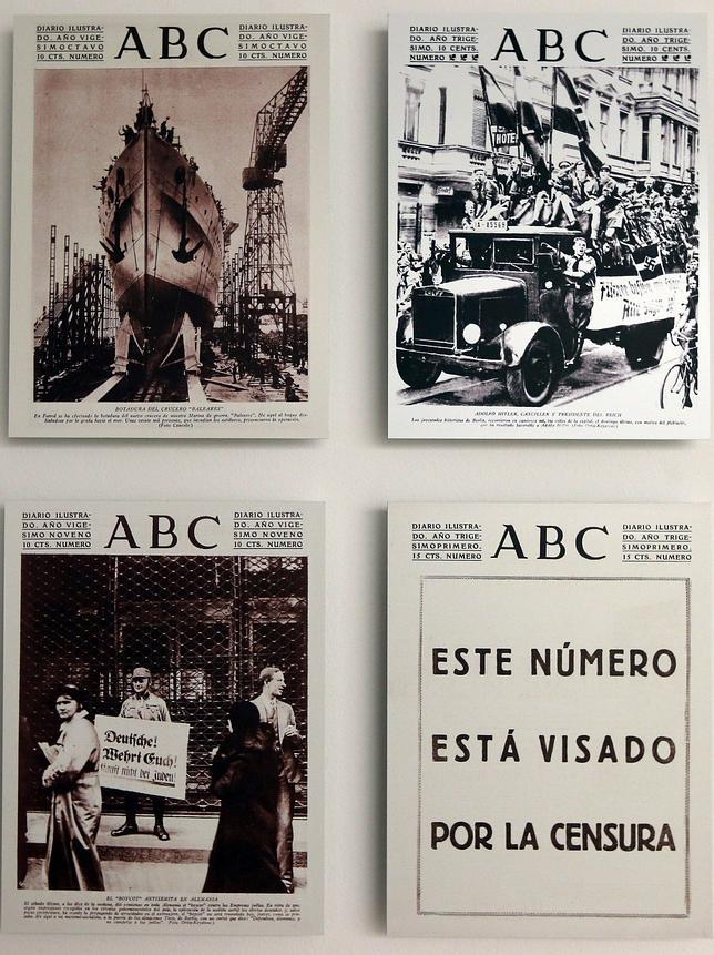 ABC y Blanco y Negro, protagonistas de portada durante más de un siglo