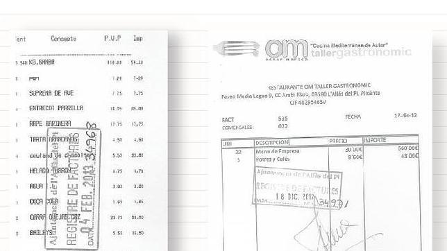 Alfaz del Pi autoriza a sus concejales comidas de 300 euros