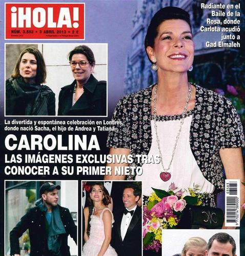 Carolina de Mónaco se estrena como abuela
