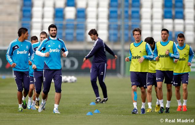 Varane y Coentrao entrenaron con el grupo podrán jugar ante el Galatasaray