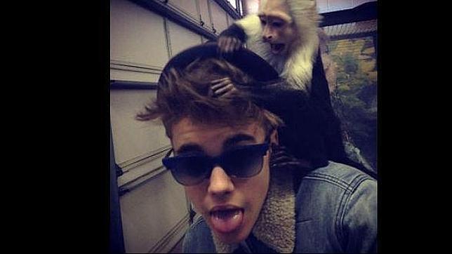 Justin Bieber se queda sin mono