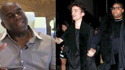 Magic Johnson sale en defensa de su hijo gay por las críticas que ha recibido