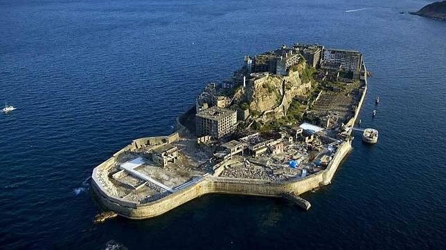 La isla Hashima, también llamada Gunkanjima